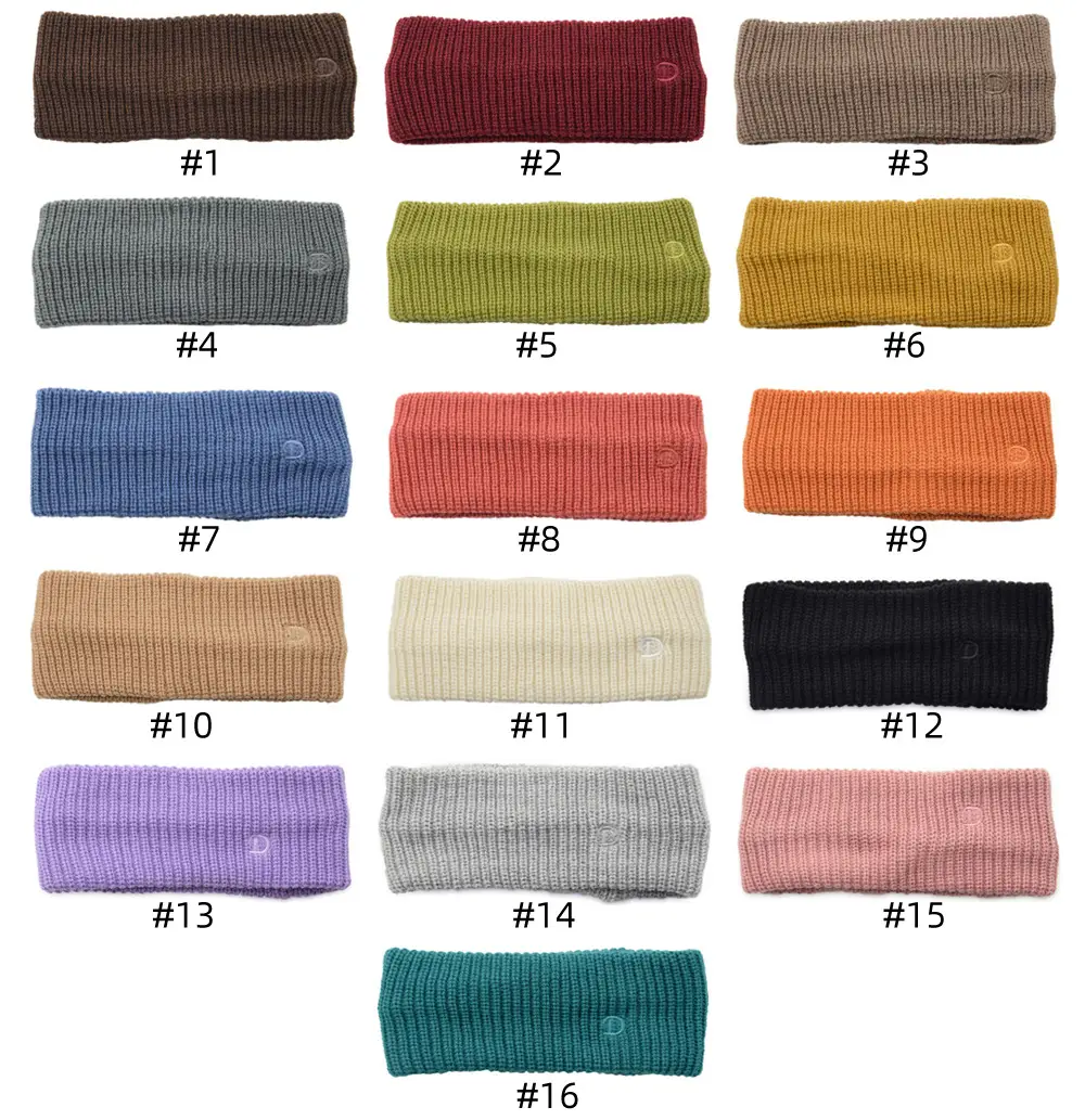 Knitted Wool Hair Band Brown for Men Women - Image 17