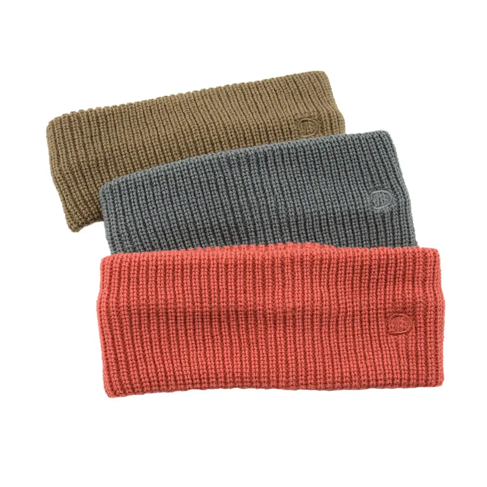 Knitted Wool Hair Band Brown for Men Women - Image 21