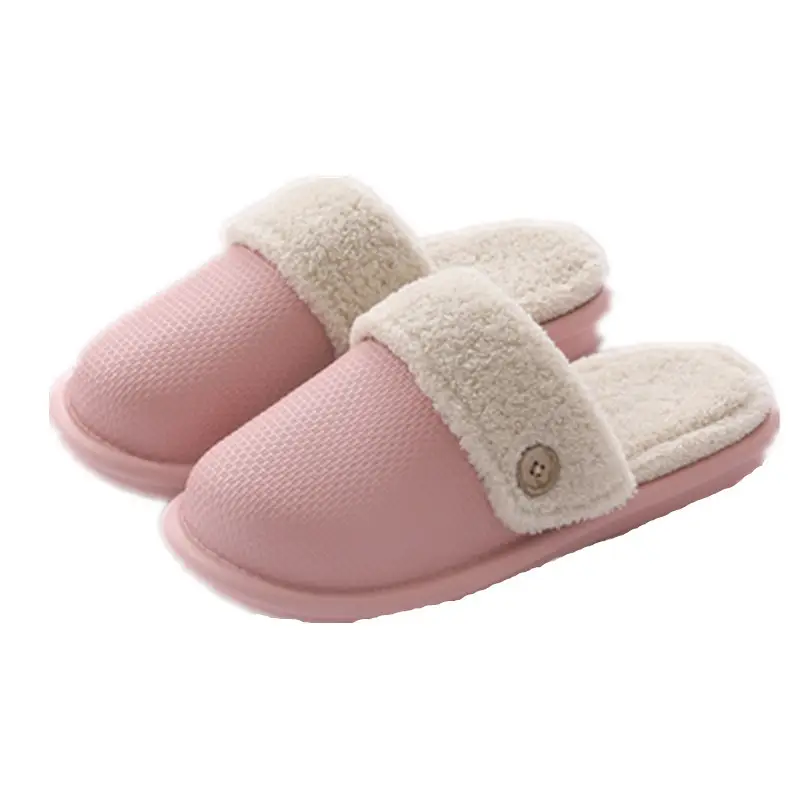 Cotton Slippers for Women, Home Use, Winter Shoes, Autumn and Winter Household Non-Slip Maternity Cotton Shoes, Unisex Home Leisure - Image 9