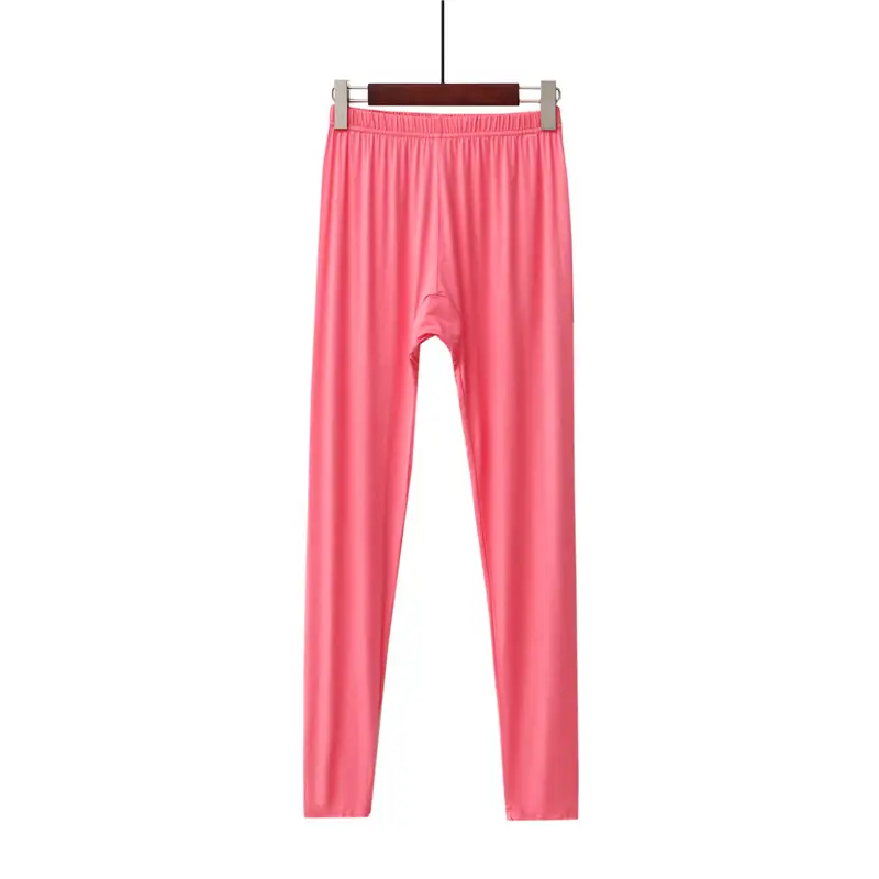 Women's Blue Modal Slim Fit Leggings Large - Image 3