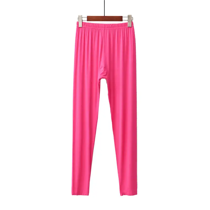 Women's Blue Modal Slim Fit Leggings Large - Image 6