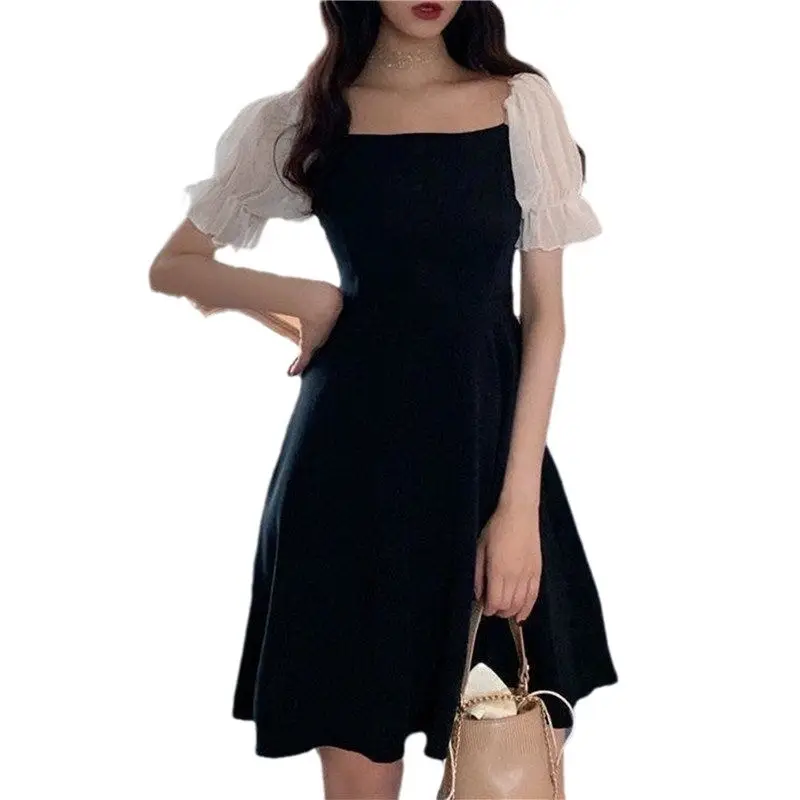 Red Korean Dress for Girls Summer Fairy Skirt - Image 5