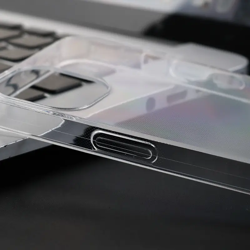 Transparent Tpu Leather Phone Case for 14 Pro Max — feature 4