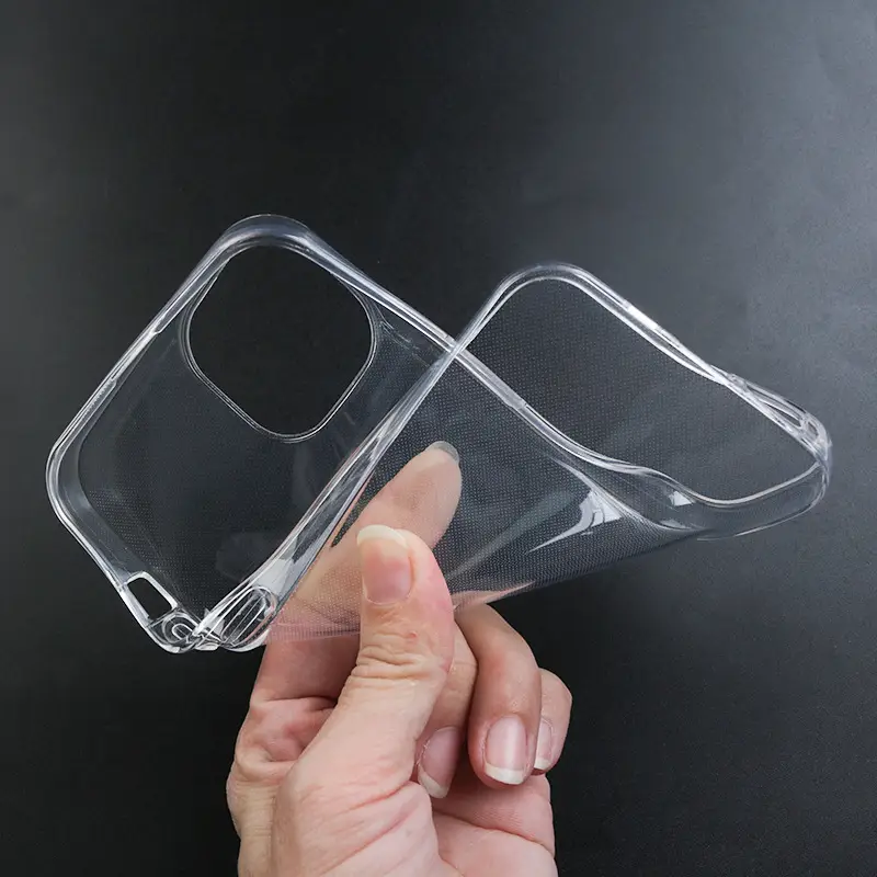Transparent Tpu Leather Phone Case for 14 Pro Max — feature 7