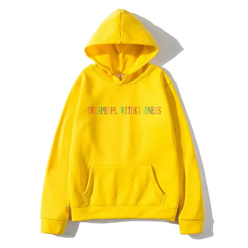 Black Harry Styles Hoodie with Rainbow Print - Image 19