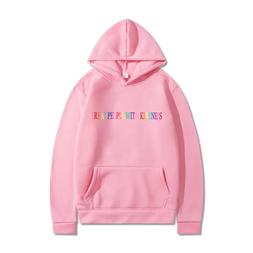 Black Harry Styles Hoodie with Rainbow Print - Image 15