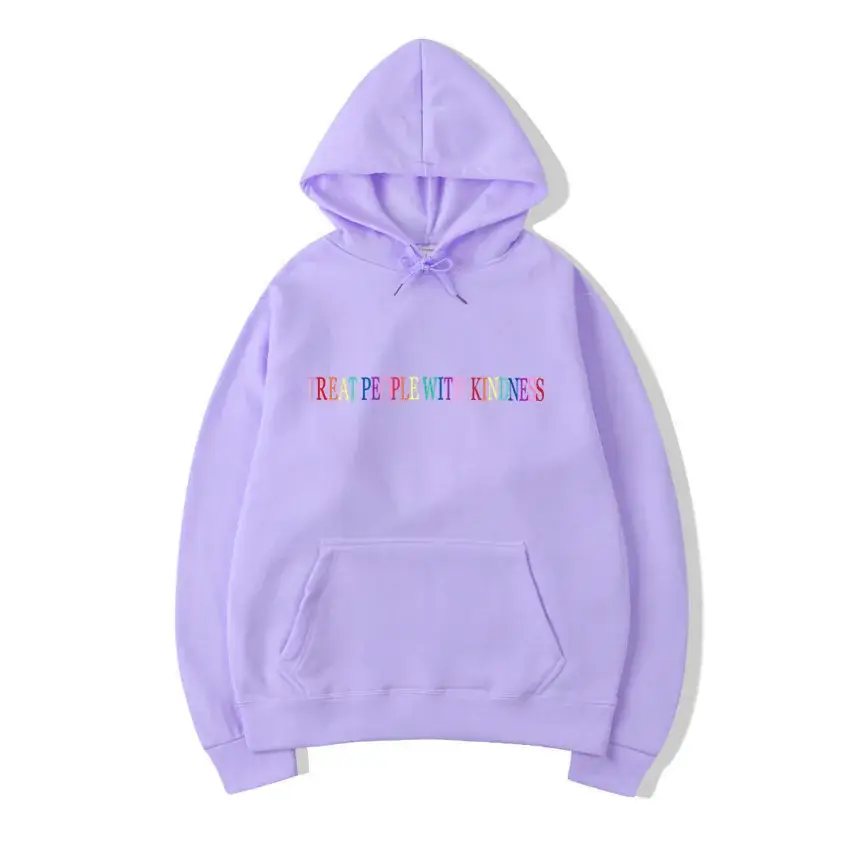 Black Harry Styles Hoodie with Rainbow Print - Image 16