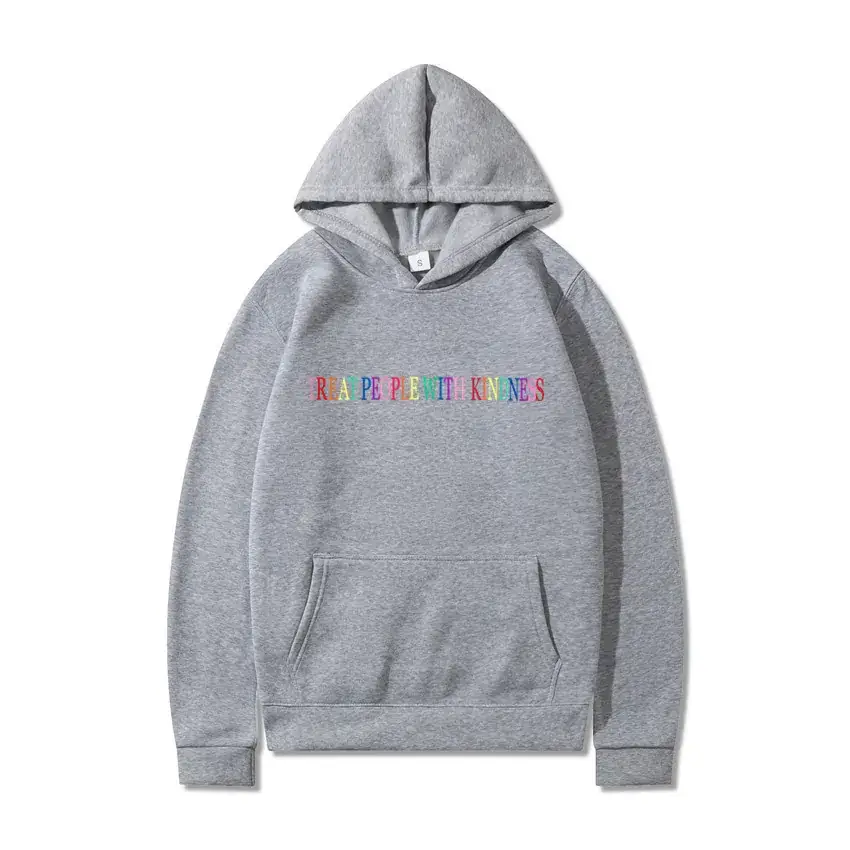 Black Harry Styles Hoodie with Rainbow Print - Image 6