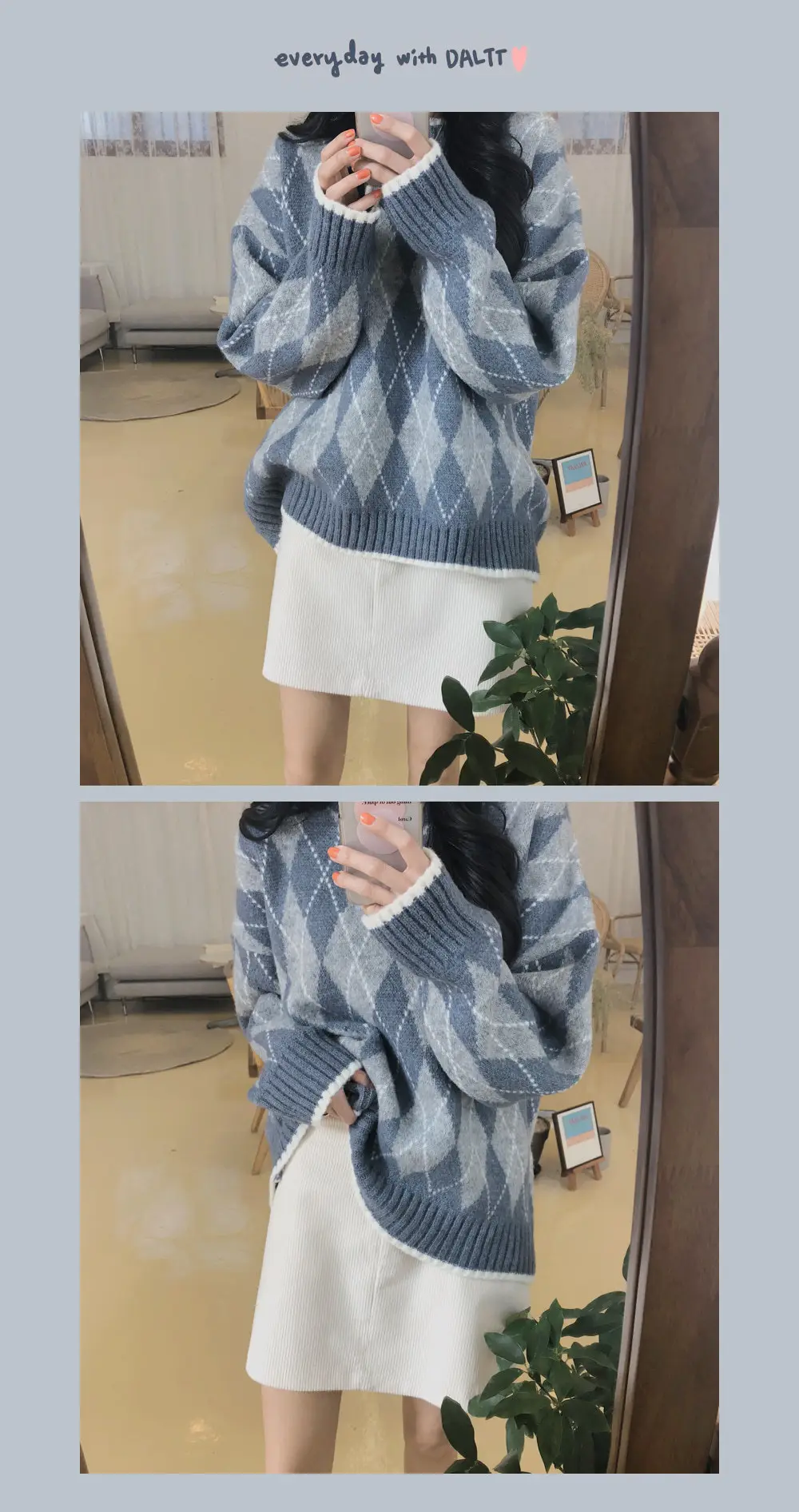 Women Lazy Sweater Winter 2026 Loose Patterned — feature 7