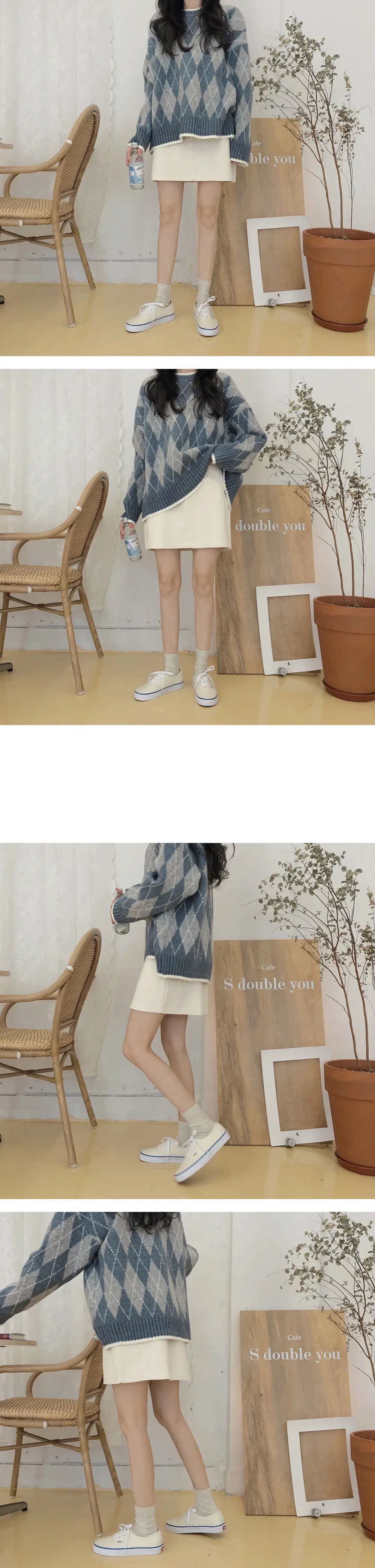 Women Lazy Sweater Winter 2026 Loose Patterned — feature 9
