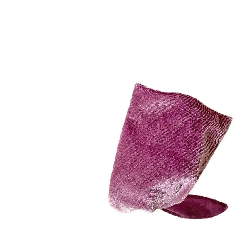 Autumn and winter New thickened plush curly velvet bow slippers star home soft bottom non-slip thermal slippers