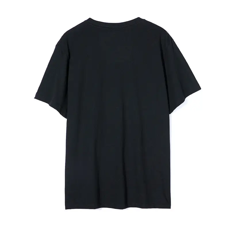 Lunar Print Loose Casual T-Shirt for Women Black — feature 20