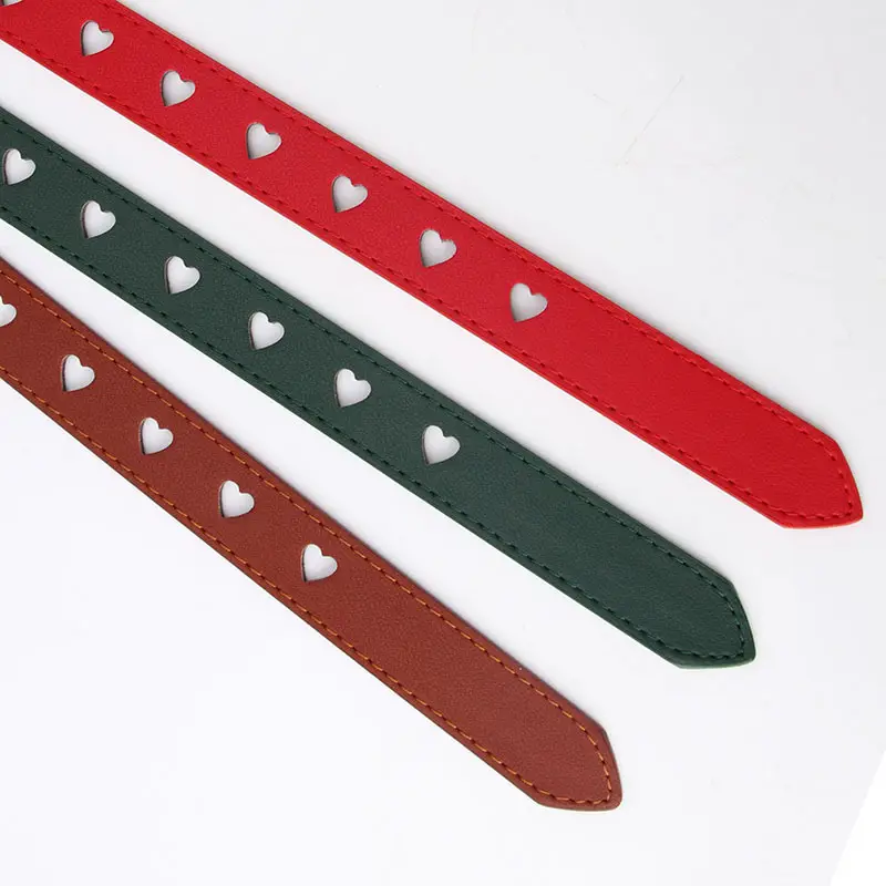 Green Heart Buckle Belt for Women - Image 10