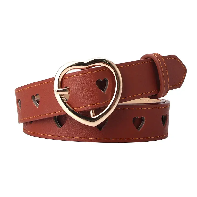 Green Heart Buckle Belt for Women - Image 11