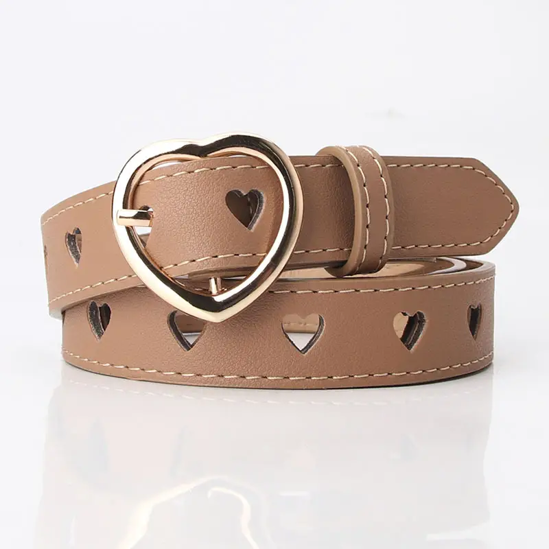Green Heart Buckle Belt for Women - Image 3