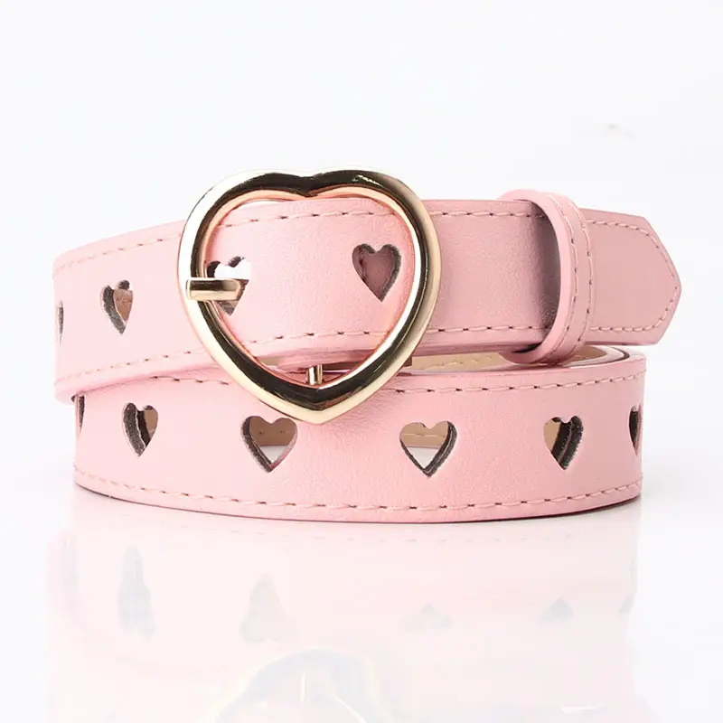 Green Heart Buckle Belt for Women - Image 5