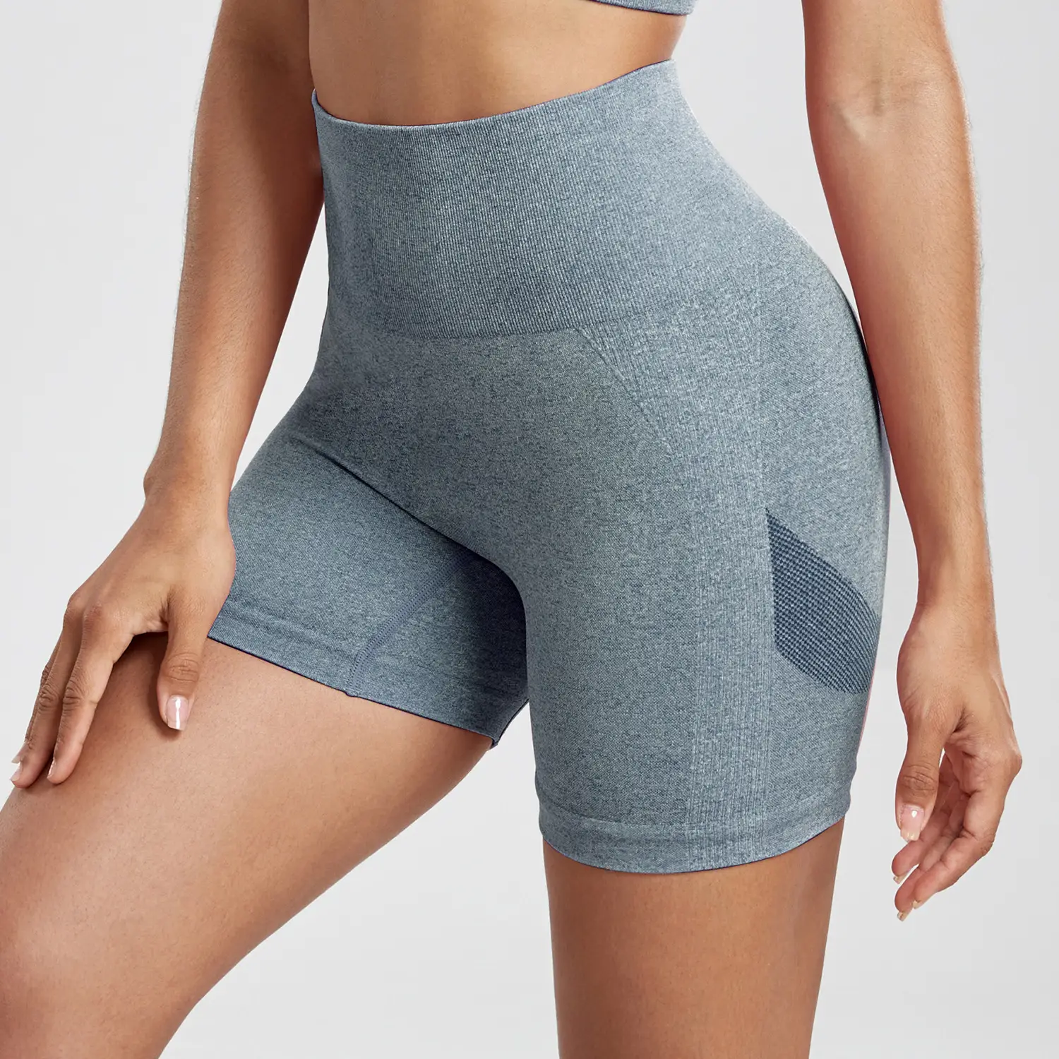 Pink Tight-Fitting Butt Fitness Pants for Women - Image 7