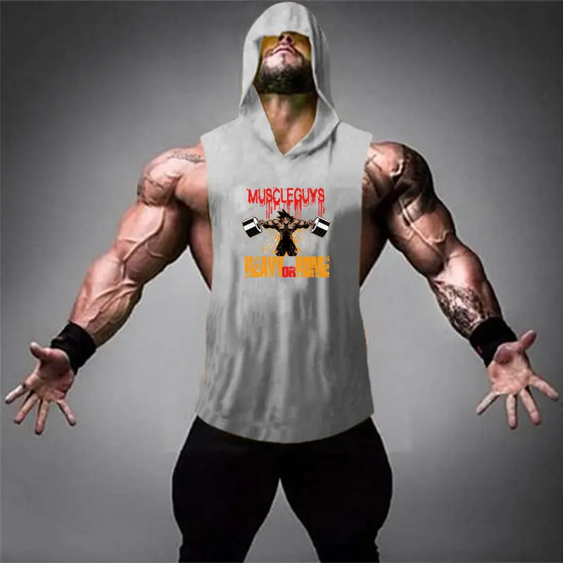 Mascif Cool Hooded Sleeveless T-Shirt for Men