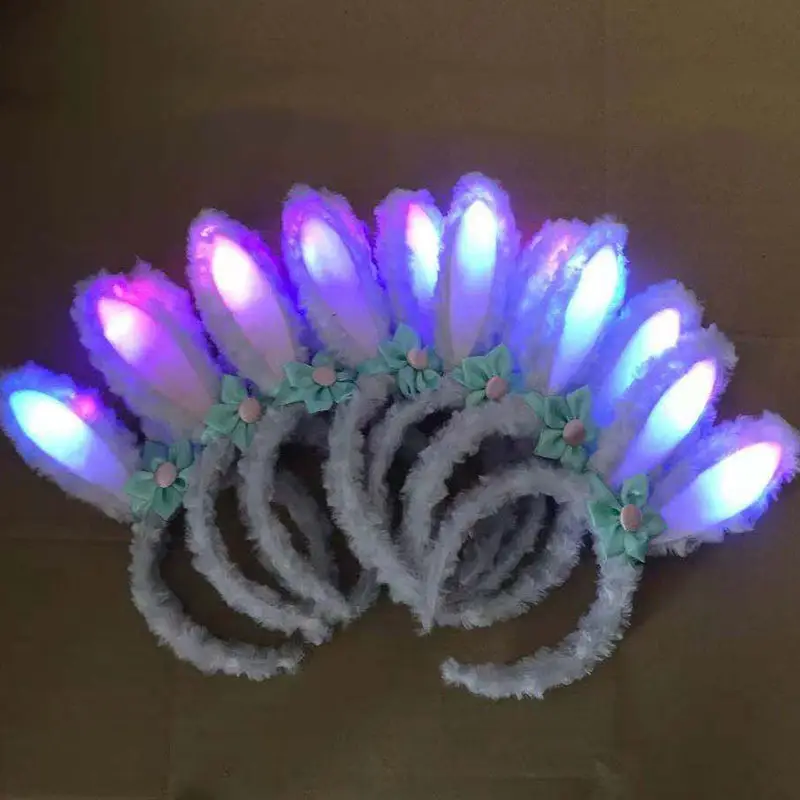 Mickey Mouse Blue Star Headband with Black Ears - Image 12