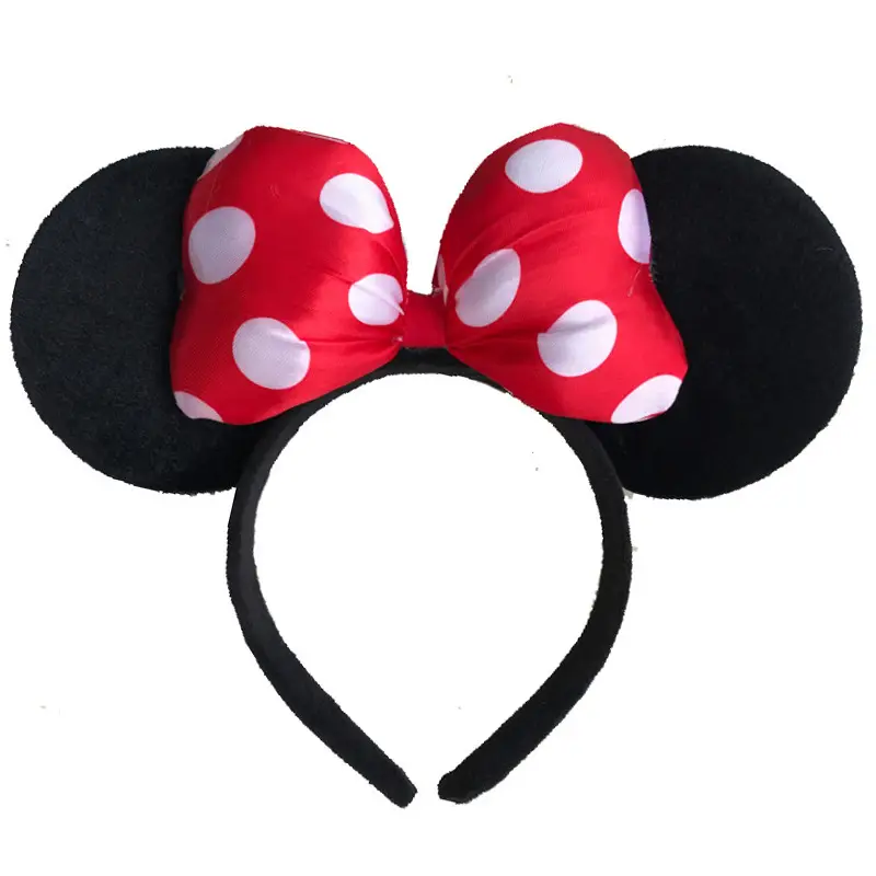 Mickey Mouse Blue Star Headband with Black Ears - Image 14