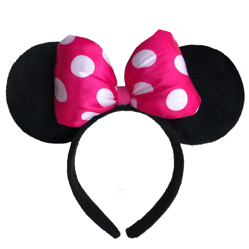 Mickey Mouse Blue Star Headband with Black Ears - Image 16