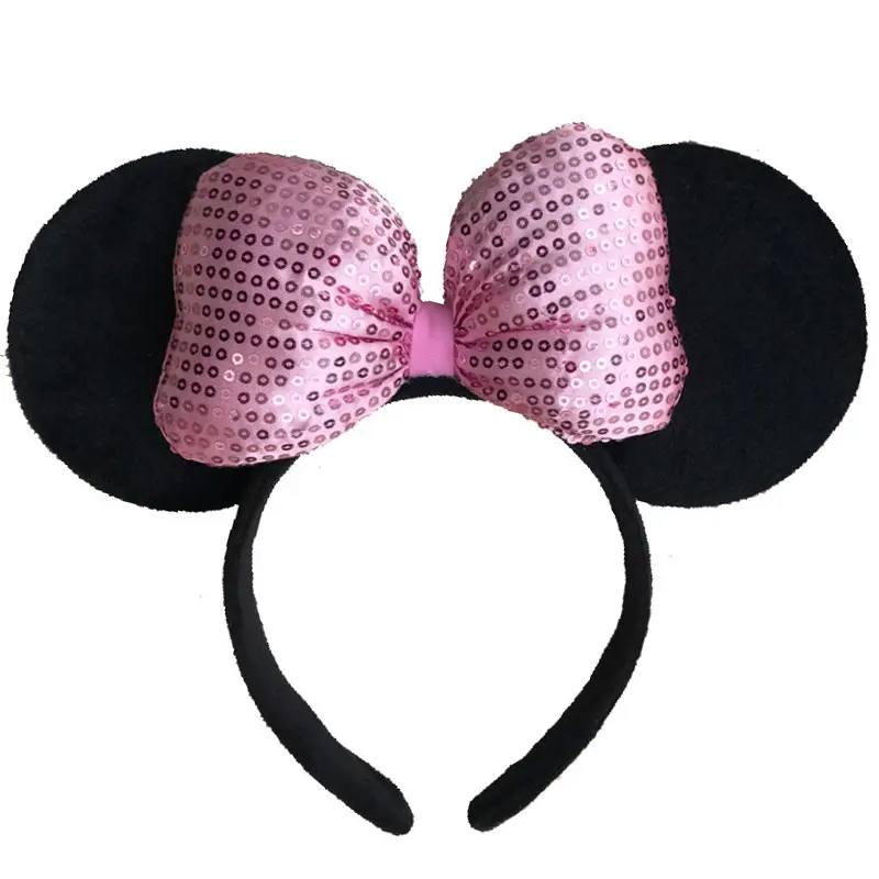 Mickey Mouse Blue Star Headband with Black Ears - Image 18