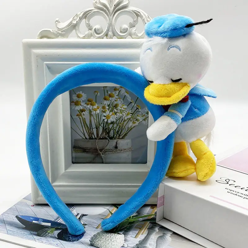 Mickey Mouse Blue Star Headband with Black Ears - Image 37