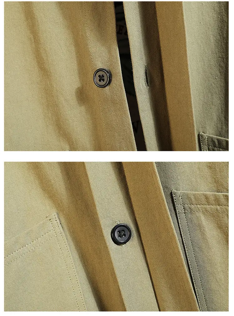 Korean Printed Long Sleeve Shirt Jacket for Men — feature 15