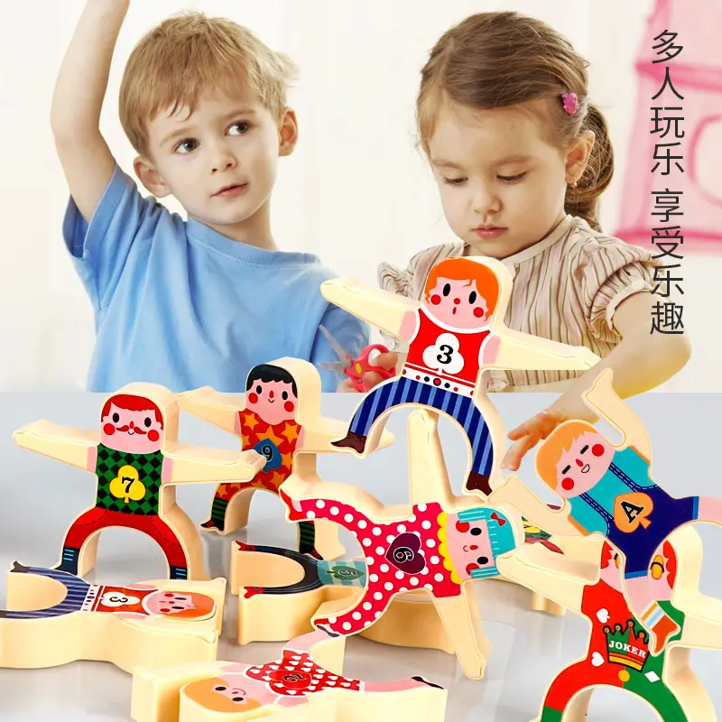 Hercules Jenga Building Blocks for Kids Balance Game Toy - Image 16