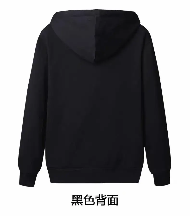 Men Grey Fleece Hoodie All Season - Image 7