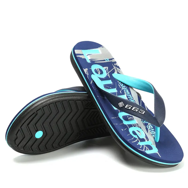 Lu Lu'An Red Flip-Flops for Men Outdoor Wear