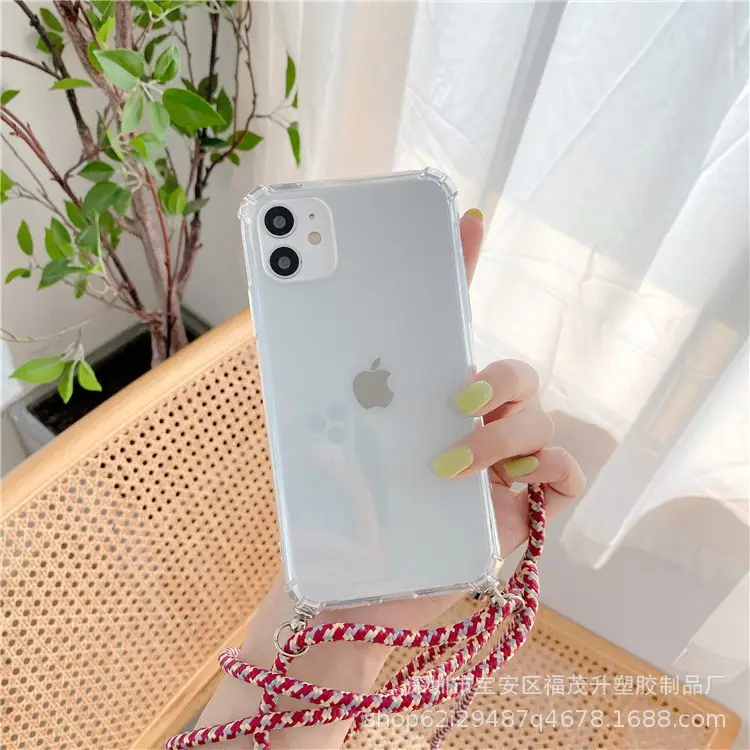 Anti-Fall Protective iPhone 15 Case Transparent Acrylic - Image 6