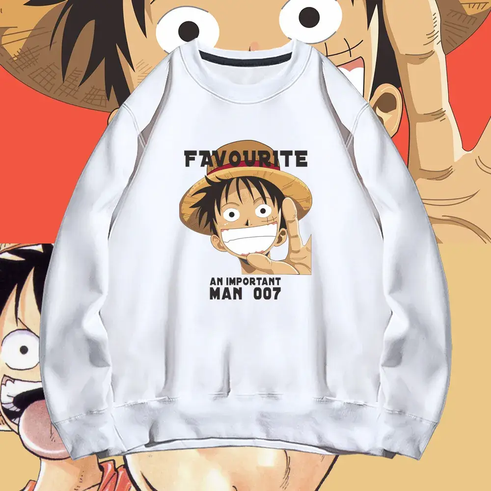 Men's Red One Piece Crewneck Sweatshirt Favourite Design - Image 11