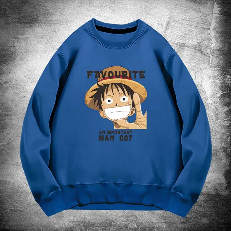 Men's Red One Piece Crewneck Sweatshirt Favourite Design - Image 14