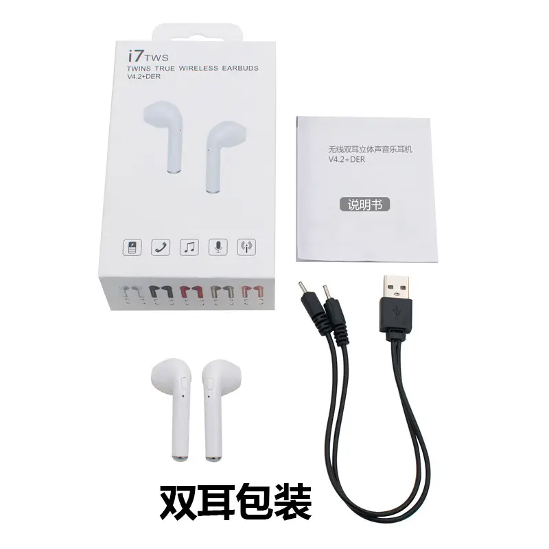 I7S Bluetooth 5.0 Earphones with Charging Case & Touch Screen — feature 16
