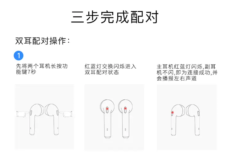 I7S Bluetooth 5.0 Earphones with Charging Case & Touch Screen — feature 8