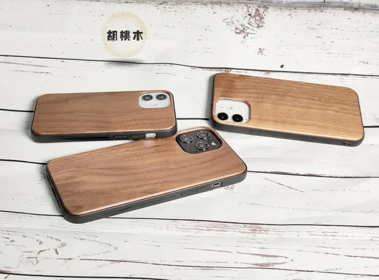 Pure Wood Mobile Phone Case for iPhone 12 Pro Max