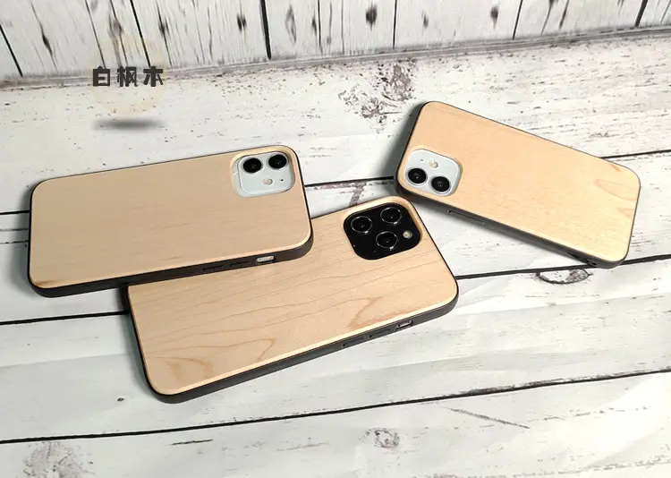 Pure Wood Mobile Phone Case for iPhone 12 Pro Max