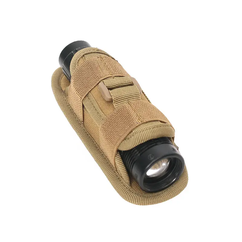 360-degree rotating Molle flashlight sleeve waist bag - Image 9