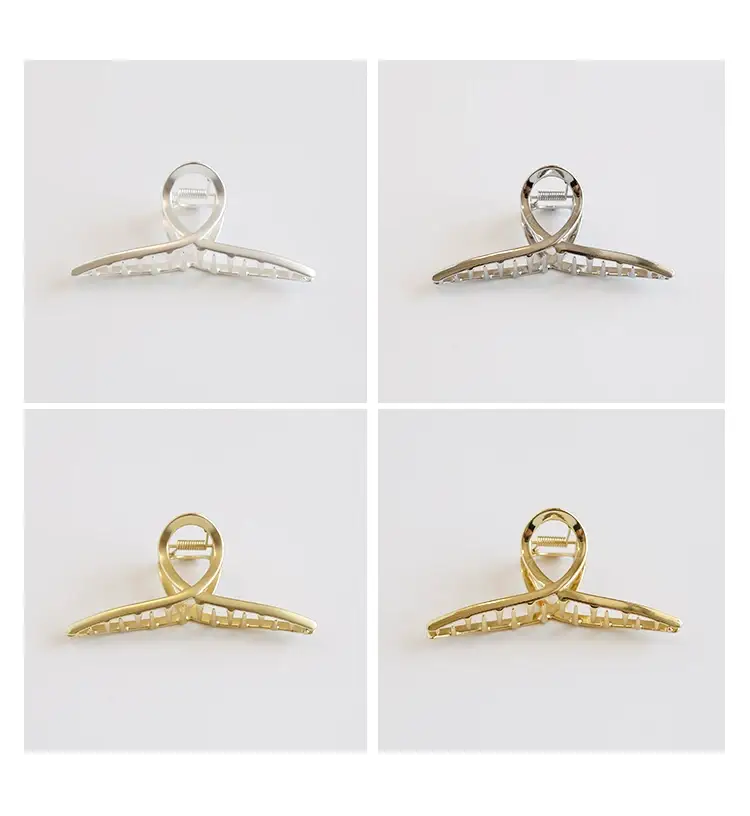 Golden Retro Hair Clip for Women — feature 4