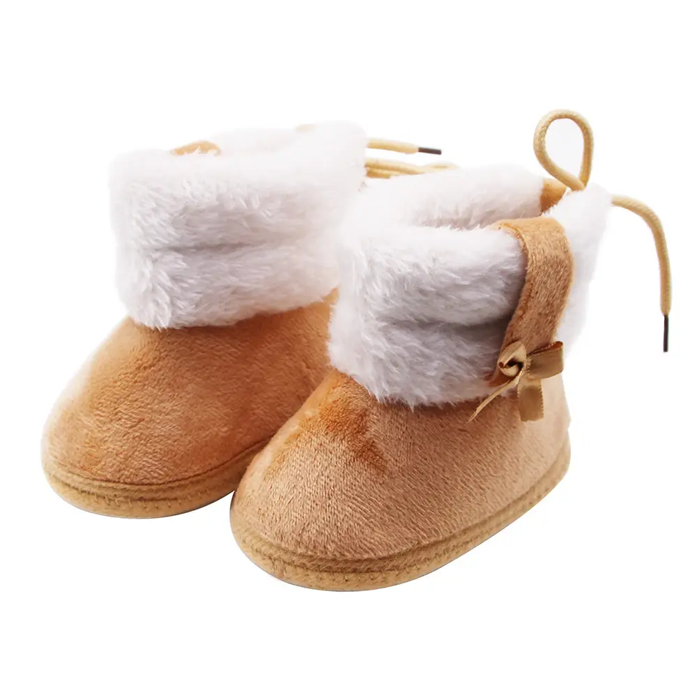 Newborn Baby Shoes Velvet Padded Snow Boots