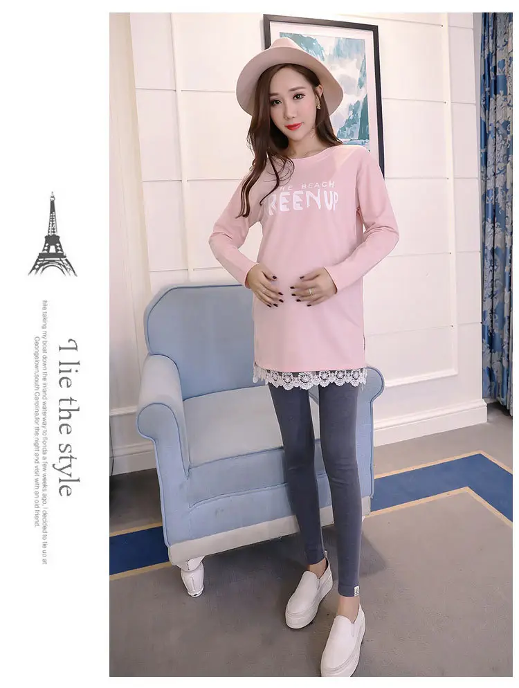 Maternity Leggings Kitten Slimming Autum Spring Pants — feature 11