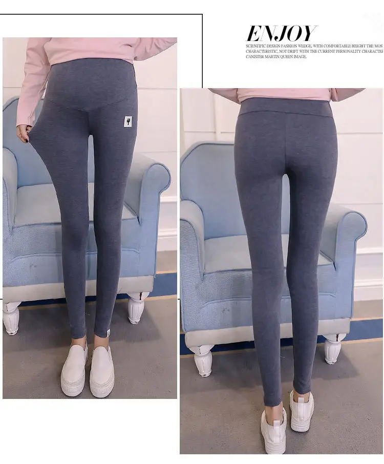 Maternity Leggings Kitten Slimming Autum Spring Pants — feature 12