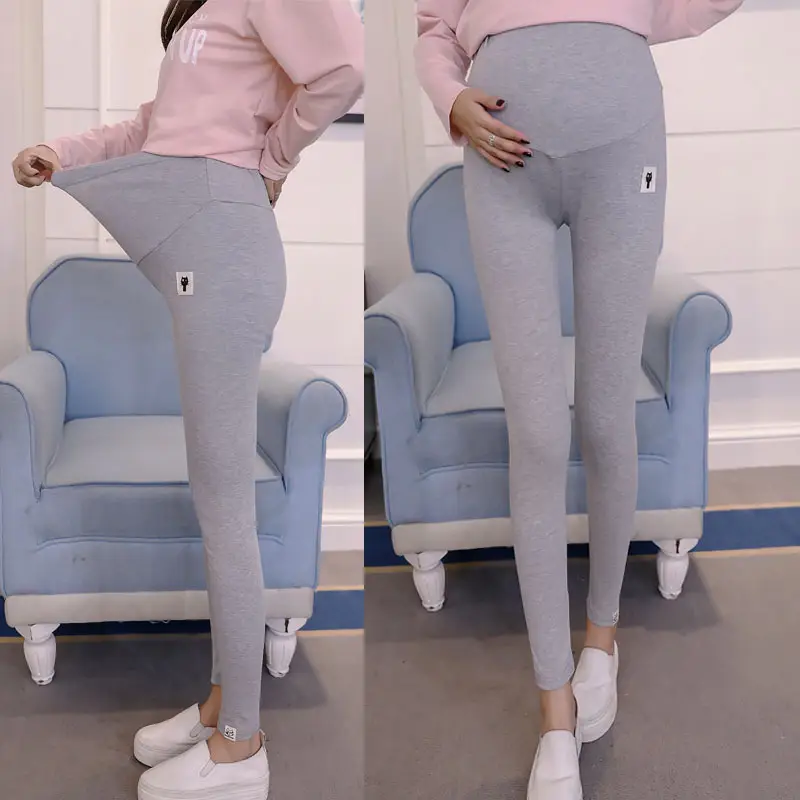 Maternity Leggings Kitten Slimming Autum Spring Pants - Image 2