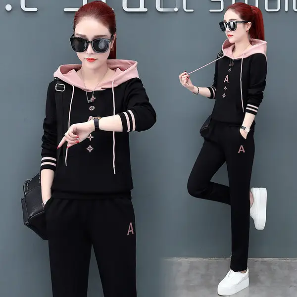 Women Casual Sweatshirt Track Suit Mint Green Loose Fit 2026 - Image 3
