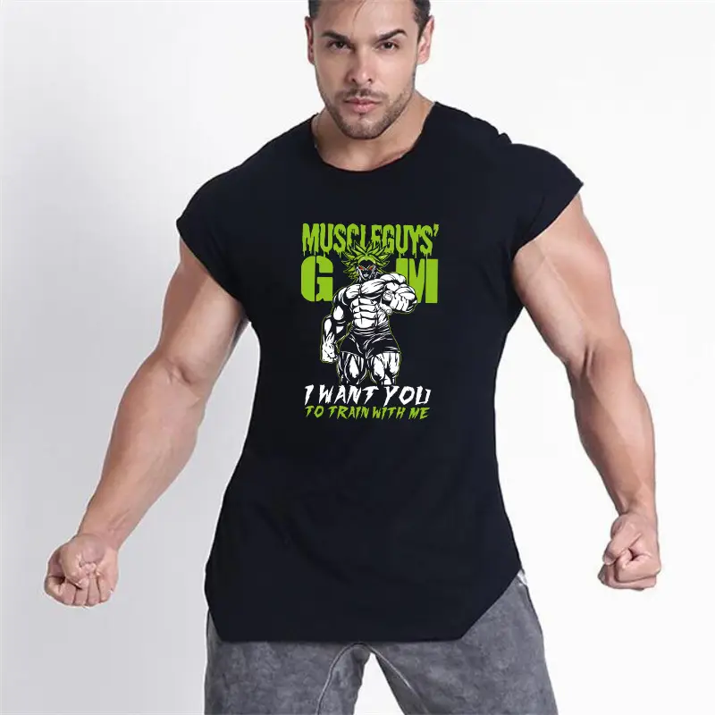 Men's Dragon Ball Muscle Sleeveless T-Shirt White - Image 4