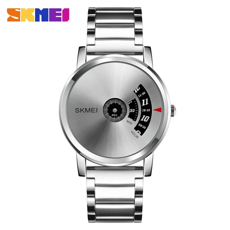 SKMEI Black Men's Quartz Watch with Digital Display