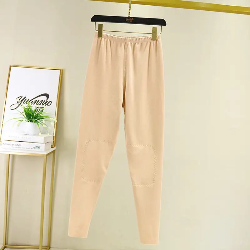 Winter Warm Knee Pants for Women Plus Size Nine Point Fit
