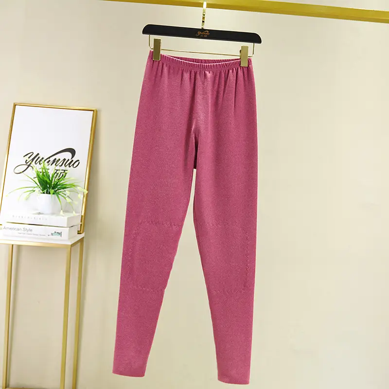 Winter Warm Knee Pants for Women Plus Size Nine Point Fit