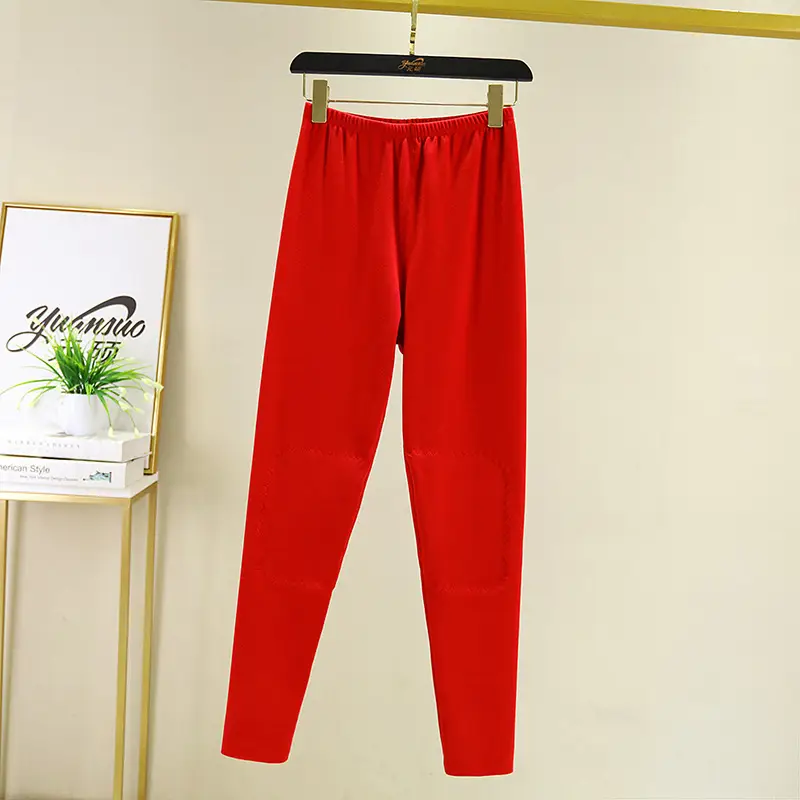 Winter Warm Knee Pants for Women Plus Size Nine Point Fit